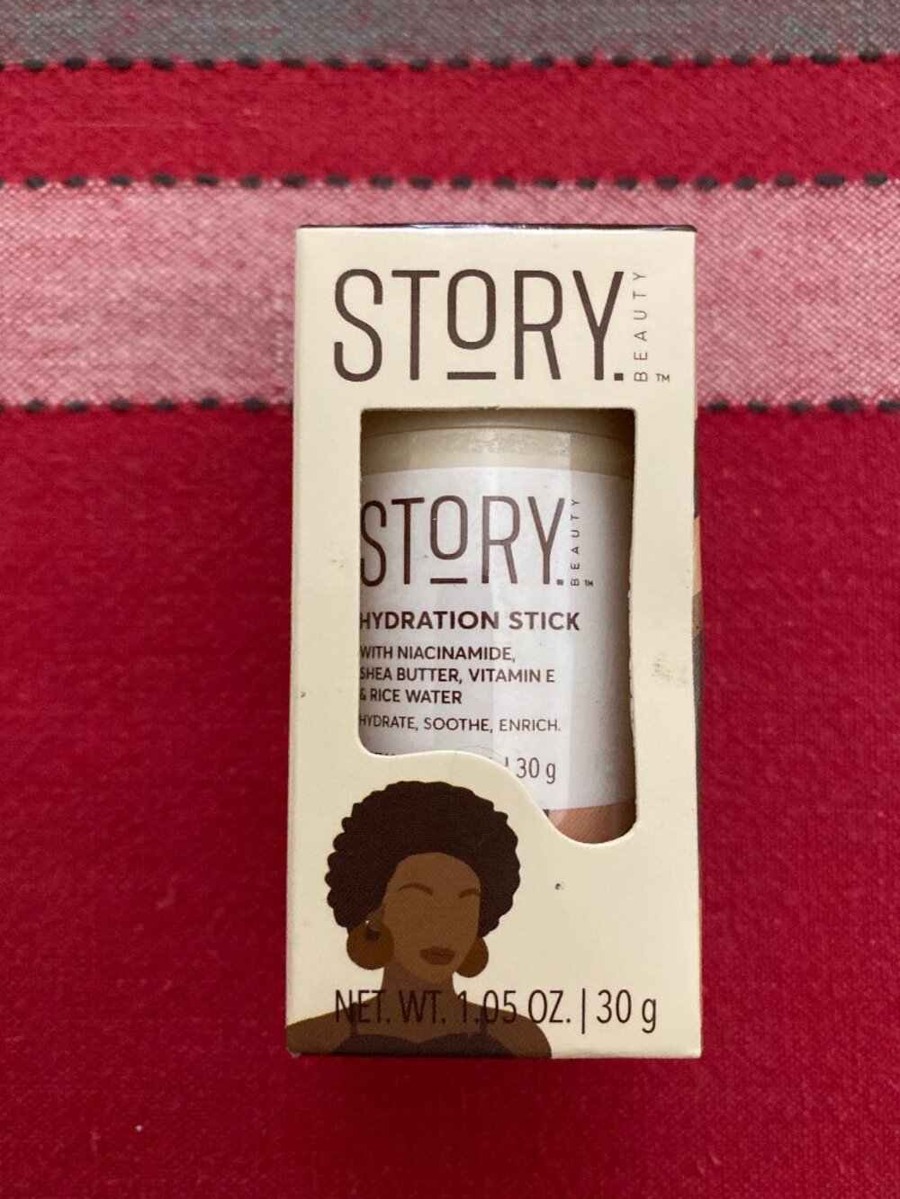 STORY BEAUTY Hydration Stick with Niacinamide, Shea Butter, Vitamin E 1.05OZ NEW
